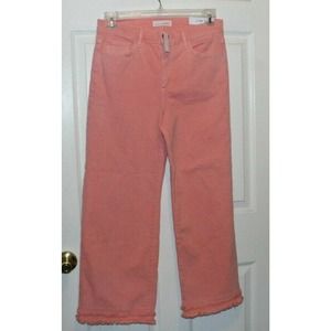NWT ANN TAYLOR LOFT Wide Leg Crop Pants 27 SIZE 4
